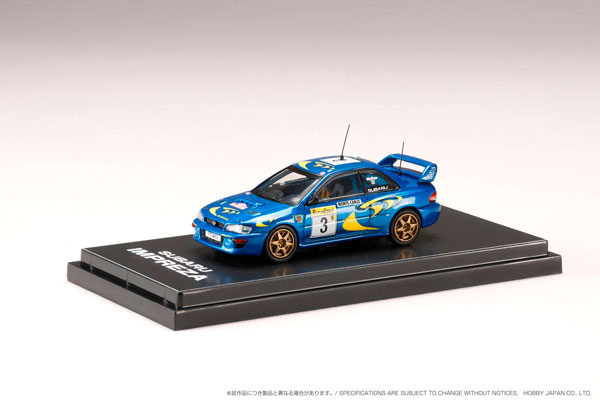 1/64 スバル インプレッサ WRC 1997 #3 (モンテカルロ)[ホビージャパン]《在庫切れ》