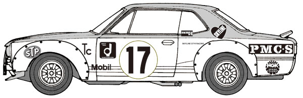 1/24 インチアップシリーズ No.287 スカイライン2000GT-R(KPGC10)ラバーソウルGT-R プラモデル[フジミ模型]《在庫切れ》