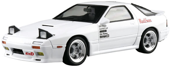 頭文字D FC3S RX-7 プラモデル 1/24 1/24 頭文字D No.2 高橋涼介 FC3S RX-7 第5巻 秋名対決仕様 プラモデル