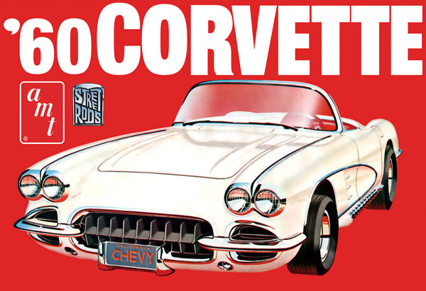 1/25 1960 シボレー コルベット プラモデル[AMT]《発売済・在庫品》