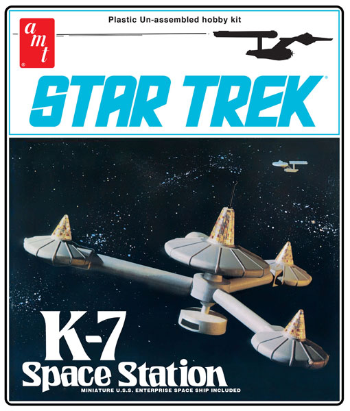 スタートレック K-7 宇宙ステーション プラモデル[AMT]《在庫切れ》