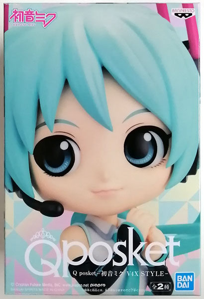 【中古】(本体A/箱B)Q posket-初音ミク V4X STYLE- B (プライズ)[BANDAI SPIRITS]《発売済・在庫品》