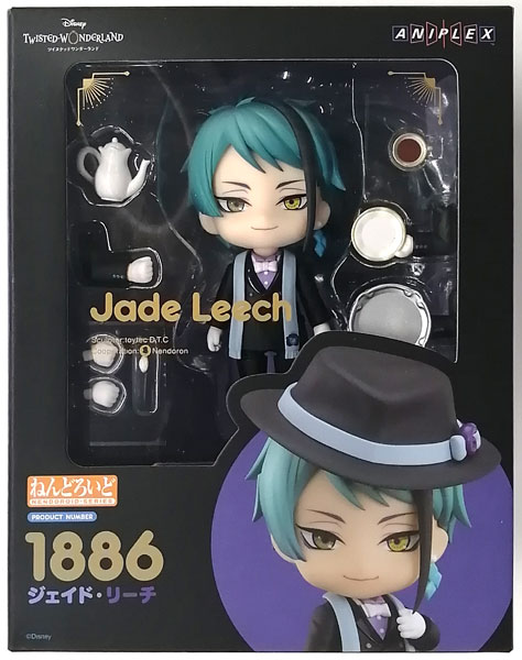 【中古】ねんどろいど 『ディズニー ツイステッドワンダーランド』 ジェイド・リーチ (GOODSMILE ONLINE SHOP、ANIPLEX+限定)[アニプレックス]