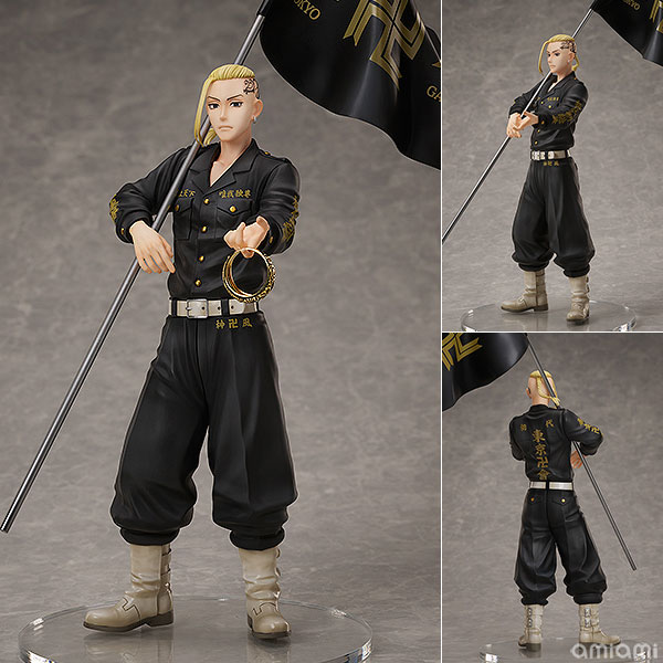 【中古】Statue and ring style 東京リベンジャーズ 龍宮寺堅 リング19号 (完成品フィギュア+指輪)[フリーイング]