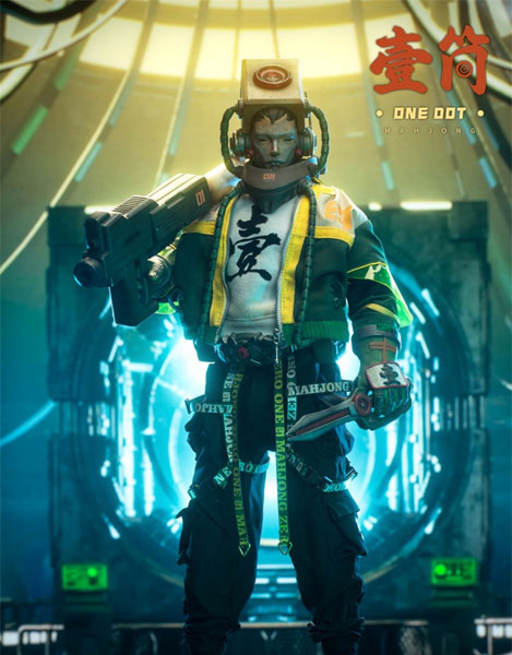 「麻雀」 一筒(イーピン) 1/6スケール可動フィギュア[リングトイズ]【送料無料】《在庫切れ》