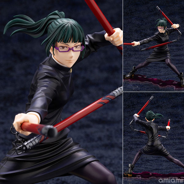 【中古】【特典】ARTFX J 呪術廻戦 禪院真希 1/8 完成品フィギュア (コトブキヤショップ限定)[コトブキヤ]