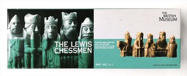 【中古】(本体A/箱B)THE BRITISH MUSEUM THE LEWIS CHESSMEN[海洋堂]《発売済・在庫品》