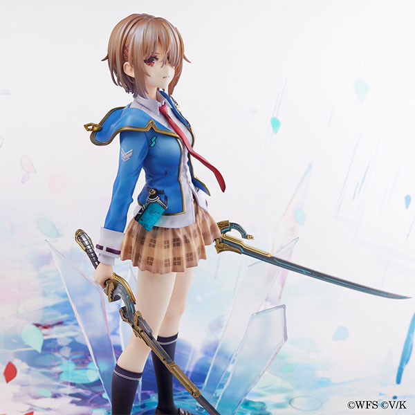 【中古】【特典】ヘブンバーンズレッド 茅森月歌 1/7 完成品フィギュア[１／ ONE SLASH]