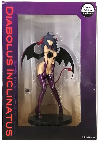 【中古】屈曲角の悪魔：ディアボルス・インクリナタス Limited Edition Purple ver. 完成品フィギュア[エンブレイスジャパン]