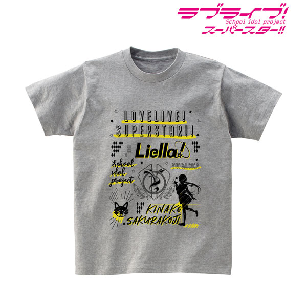 ラブライブ！スーパースター！！ 桜小路きな子 Ani-Sketch Tシャツ レディース XL[アルマビアンカ]《在庫切れ》