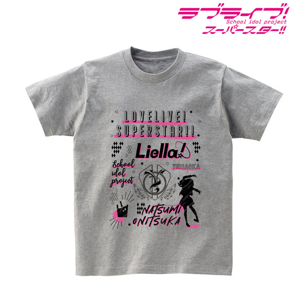 ラブライブ！スーパースター！！ 鬼塚夏美 Ani-Sketch Tシャツ レディース XL[アルマビアンカ]《在庫切れ》