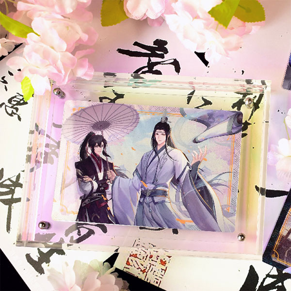陳情令 月下灯火シリーズ カード 聴風 アクリルフレーム付き