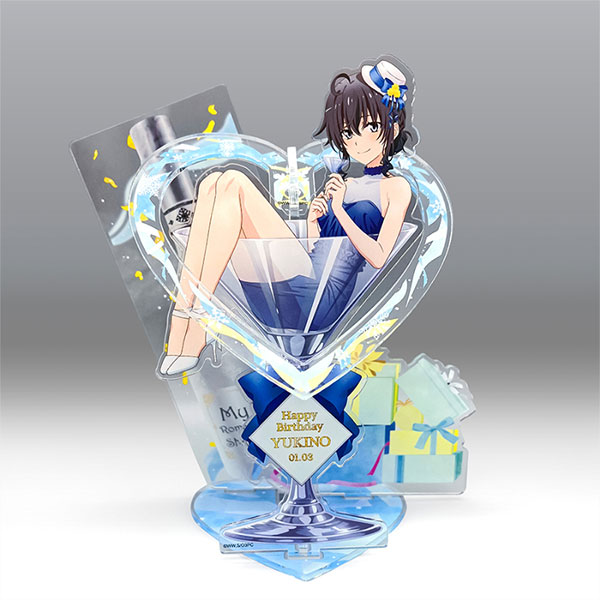 やはり俺の青春ラブコメはまちがっている。完 立体アクリルフィギュア 雪乃バースデー2023（再販）[TBSグロウディア]《在庫切れ》