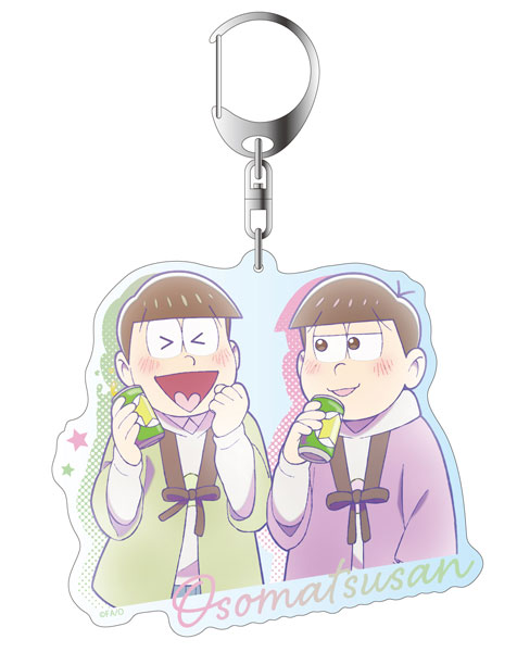 おそ松さん 描き下ろし チョロ松＆トド松(冬) アクリルキーホルダー[エムズファクトリー]《在庫切れ》