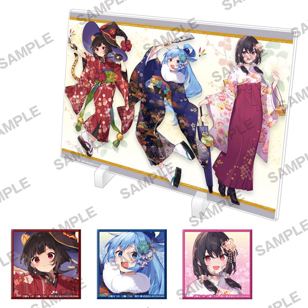 この素晴らしい世界に祝福を！』新春フェア アクリルパネル＆スクエア