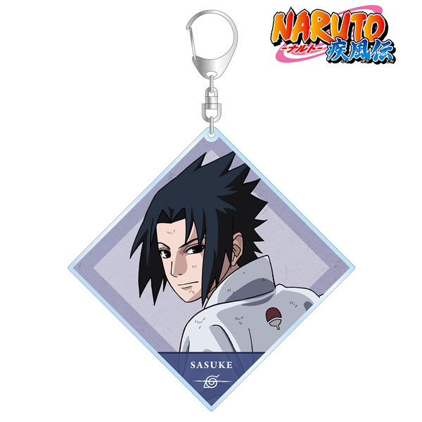 NARUTO サスケ 状態2 呪印 ビッグフィギュアキーホルダー