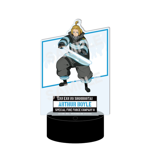 炎炎ノ消防隊 LEDビッグアクリルスタンド 02 アーサー・ボイル[CS.FRONT]《在庫切れ》
