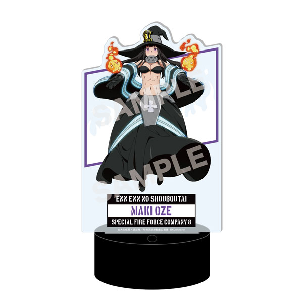 【送料0円】 炎炎ノ消防隊 LEDビッグアクリルスタンド 05 茉希尾瀬[CS.FRONT アクリルスタンド