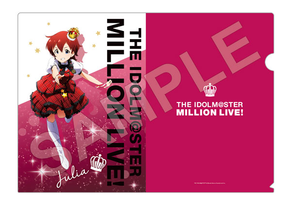 アイドルマスター ミリオンライブ！ A4クリアファイル ジュリア プロローグ・ルージュver.[Gift]
