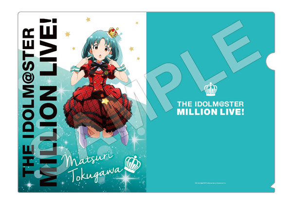 アイドルマスター ミリオンライブ！ A4クリアファイル 徳川まつり プロローグ・ルージュver.[Gift]