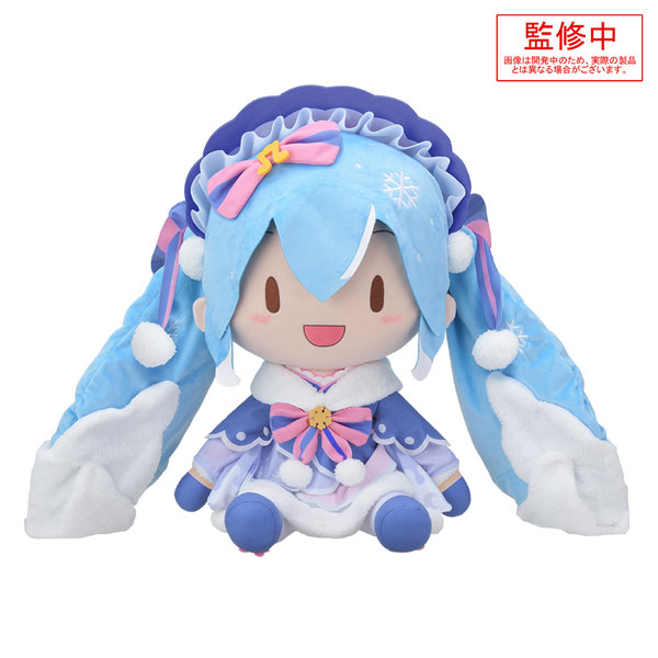 初音ミクシリーズ 雪ミク2023 ふわぷち どでかジャンボぬいぐるみ[セガ]《在庫切れ》