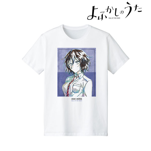 TVアニメ『よふかしのうた』 朝井アキラ Ani-Art Tシャツ レディース XL[アルマビアンカ]《在庫切れ》