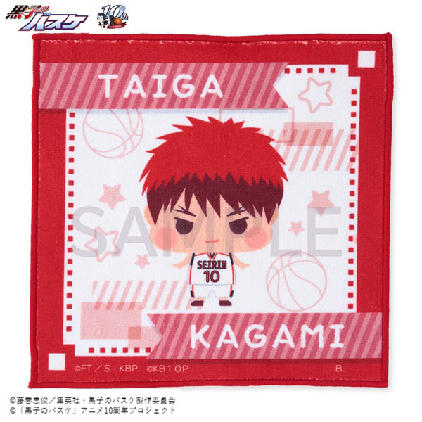黒子のバスケ ちいきゃらシリーズ ミニハンカチ 火神大我[バンダイ]《在庫切れ》