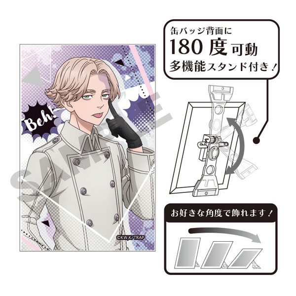 東京リベンジャーズ アート缶バッジ 乾青宗_Beh[クラックス]《在庫切れ》