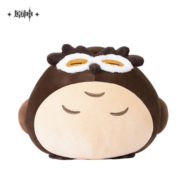 公式正規品　原神　ディルック　フクロウ　ぬいぐるみ　L 動物園 Amazon.co.jp: 原神 ディルック 夜梟 ぬいぐるみL フクロウ