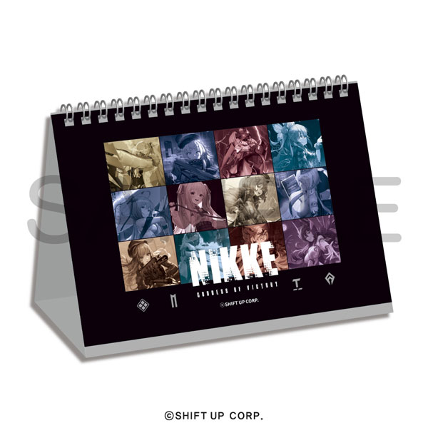 『勝利の女神：NIKKE』 卓上カレンダー[アルジャーノンプロダクト]《発売済・在庫品》
