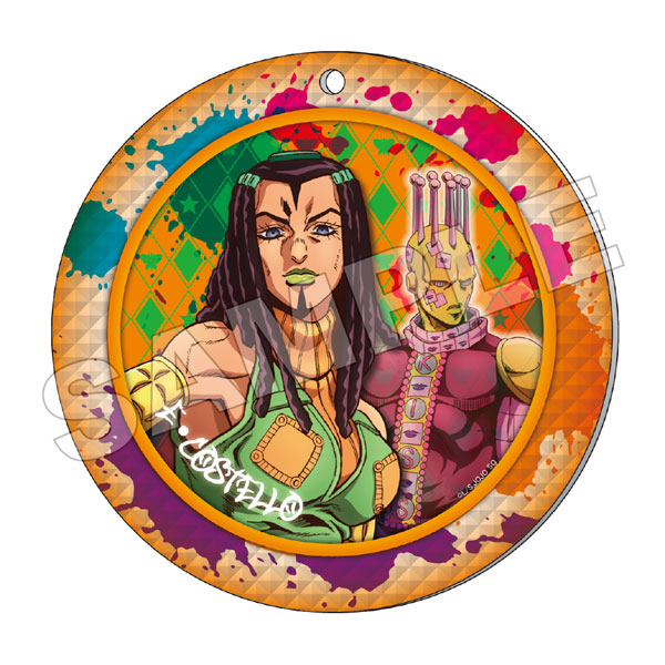 ジョジョの奇妙な冒険 ストーンオーシャン ダイヤカットアクリルコースター E・コステロ[清水産業]《在庫切れ》