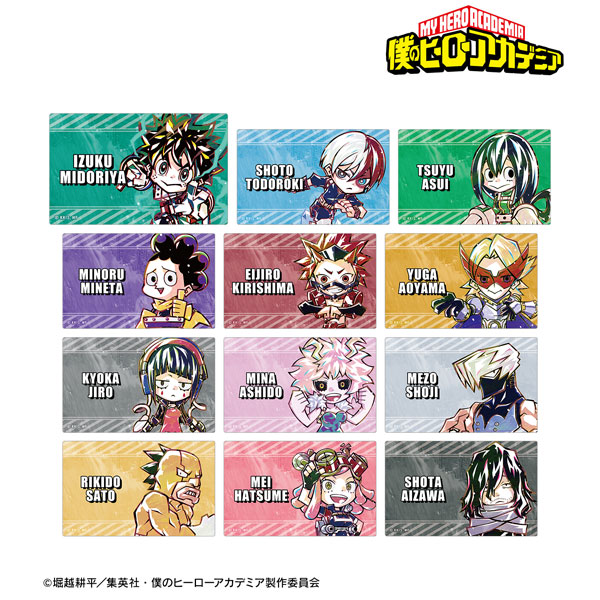 TVアニメ「僕のヒーローアカデミア」 トレーディング デフォルメAni-Art カードステッカー ver.A 12個入りBOX[アルマビアンカ]《在庫切れ》