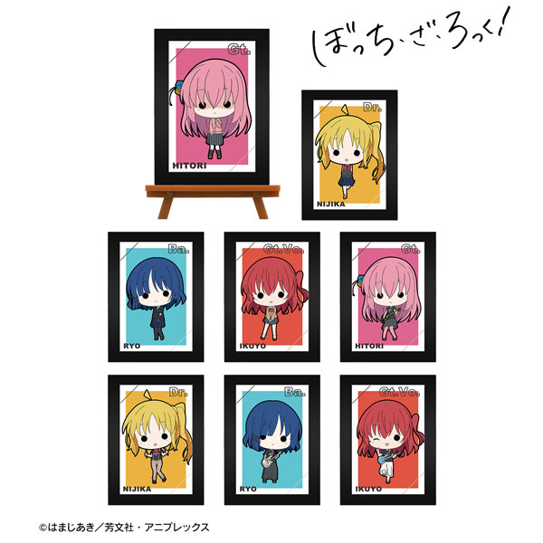 TVアニメ「ぼっち・ざ・ろっく！」 トレーディング TINY ミニアートフレーム 8個入りBOX[アルマビアンカ]《在庫切れ》