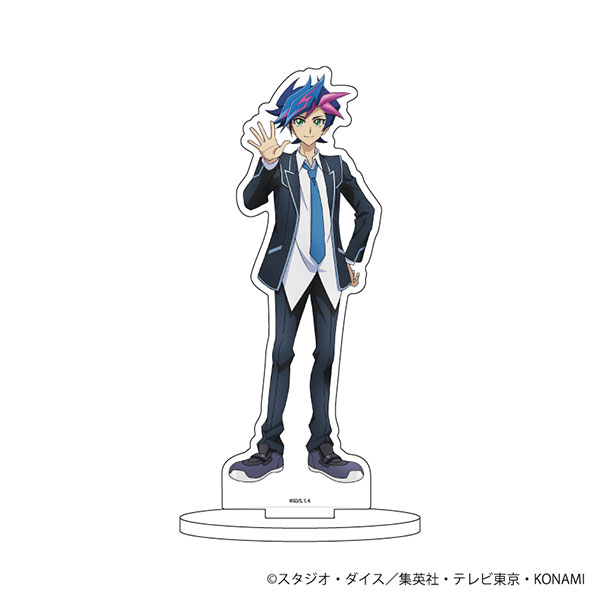 キャラアクリルフィギュア「遊☆戯☆王VRAINS」05/藤木遊作(描き下ろしイラスト)[A3]《在庫切れ》