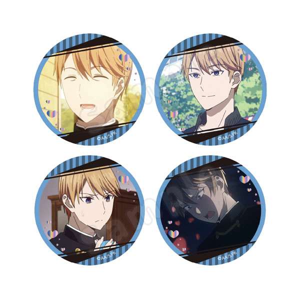 かぐや様は告らせたい 3期 トレーディングホログラム缶バッジ 白銀御行 4個入りセット[KThingS]《在庫切れ》