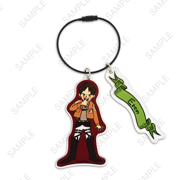 進撃の巨人 イラストレーター青井わにコラボ ビッグアクリル