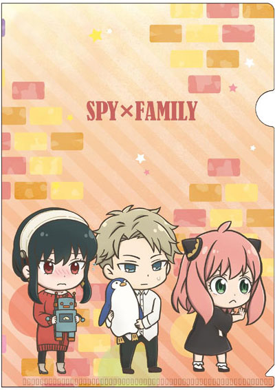 SPY×FAMILY とじコレ クリアファイル A 集合（再販）[ツインクル]《在庫切れ》