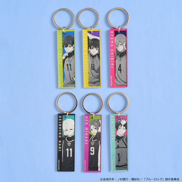 ブルーロック TDメタリックアクリルキーホルダー 6個入りBOX[日本テレビサービス]《在庫切れ》