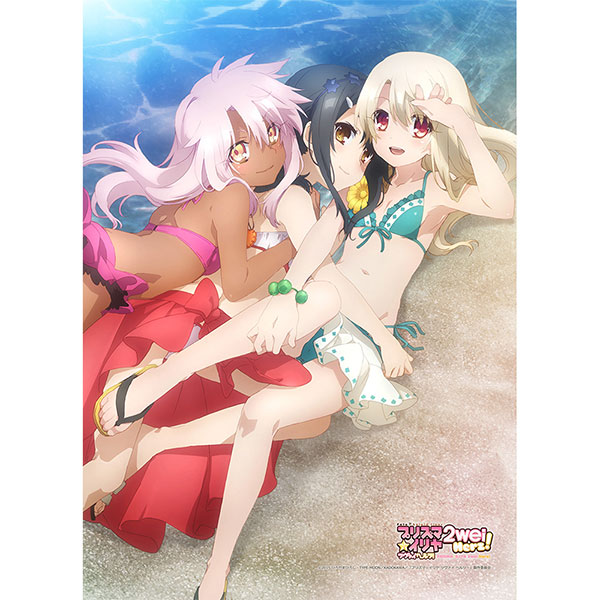 【買収】イリヤ＆美遊＆クロ 描き下ろしB2タペストリー 「Fate/kaleid liner Prisma☆Illya プリズマ☆ファンタズム」 劇場グッズ その他