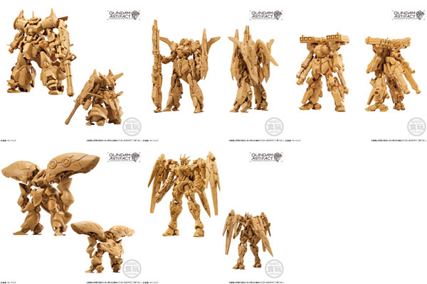 【中古】ガンダムアーティファクト第3弾 全5種セット[バンダイ]