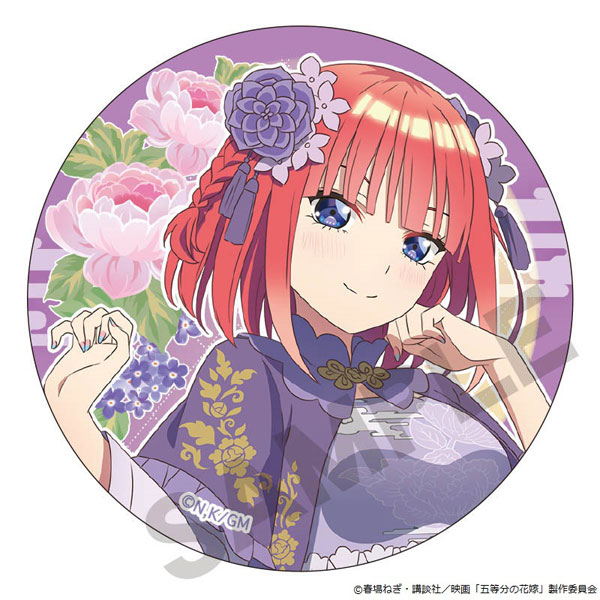 映画「五等分の花嫁」 缶バッジ 中野二乃 中華ロリータ（再販