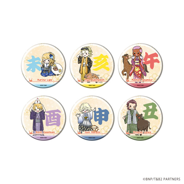 缶バッジ「TIGER ＆ BUNNY 2」04/干支ver. グラフアートイラスト