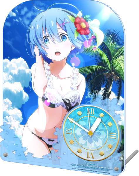 Re:ゼロ シーズナルプランツ BIGアクリル置時計 レム Re：ゼロから始める異世界生活 BIGアクリル置時計 レム[シーズナル