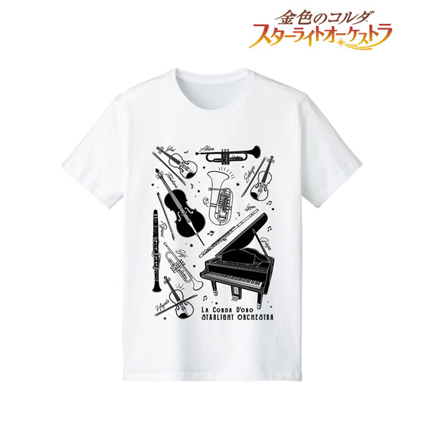 金色のコルダ スターライトオーケストラ Ani-Sketch Tシャツ ver.A レディース S[アルマビアンカ]《在庫切れ》