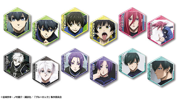 TVアニメ「ブルーロック」 ぷくっとバッジコレクション 12個入りBOX[ライセンスエージェント]《在庫切れ》
