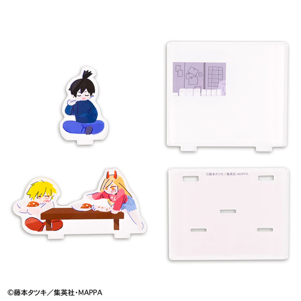 チェンソーマン　HERコラボ　アクリルジオラマ　早川家の食卓 チェンソーマン イラストレーターHERコラボ アクリルジオラマ(早川家の