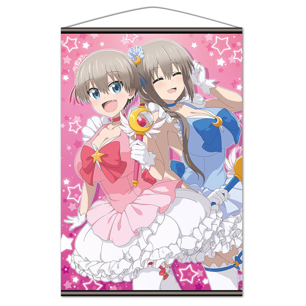 ほし　うさぎ号　B2タペストリー　セットC103　ver.B & ver.C 宇崎ちゃんは遊びたい！ω B2タペストリーB[宇崎花＆宇崎月][アズ