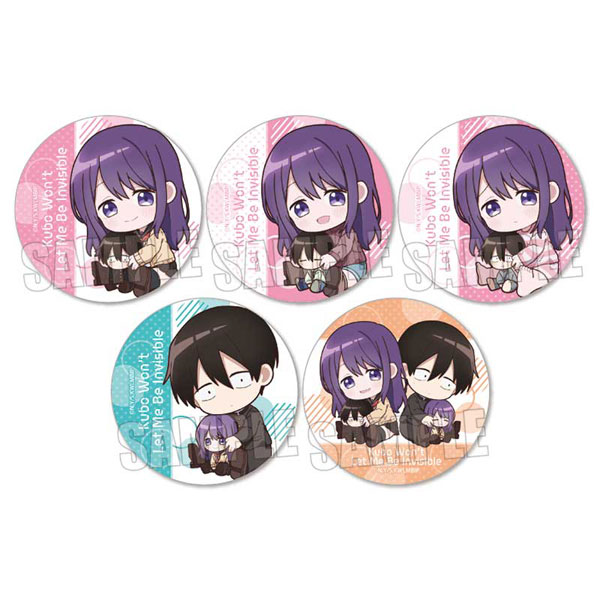 久保さんは僕を許さない　缶バッジ　久保渚咲 トレーディング缶バッジ 久保さんは僕を許さない ぎゅぎゅっと 5個入り