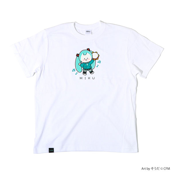 初音ミク ぴあぷろきっず！Tシャツ はつねみく しろ L[ナタリーストア]《在庫切れ》