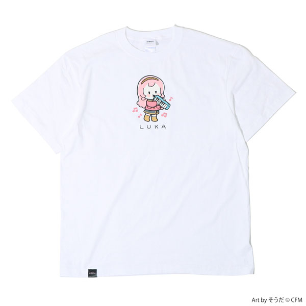 初音ミク ぴあぷろきっず！Tシャツ めぐりねるか しろ S[ナタリー